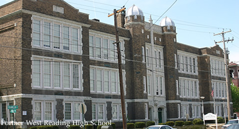 Former West Reading High School. Wyomissing School District